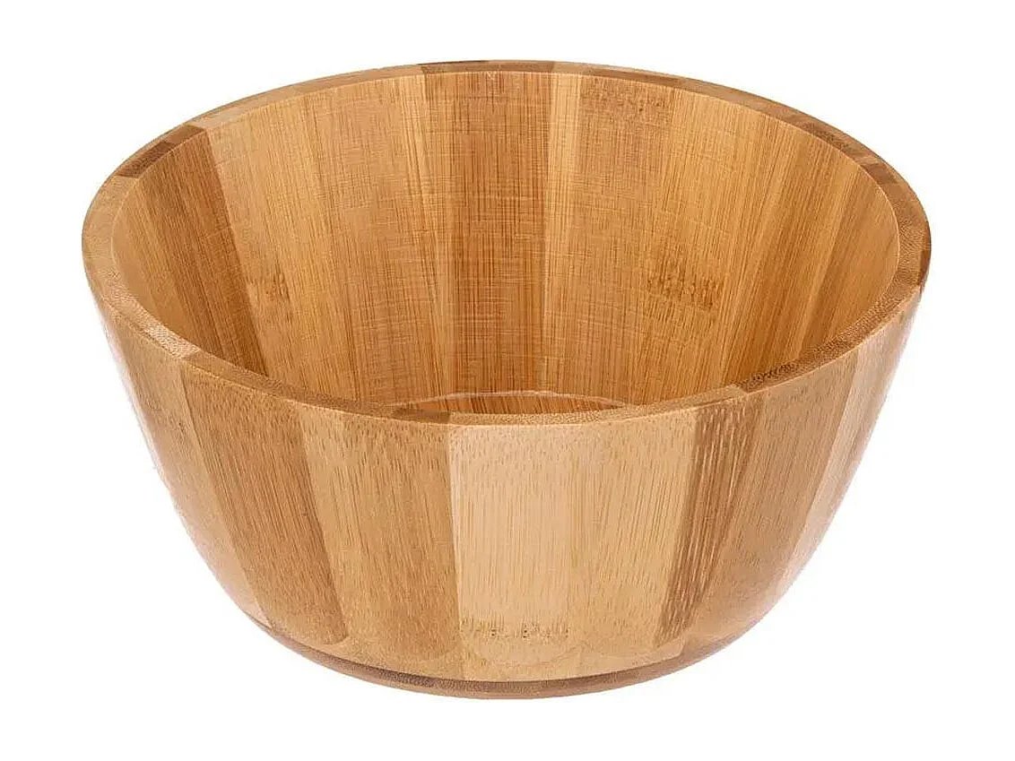 Saladier Rond en Bambou "Dia" 18cm Naturel