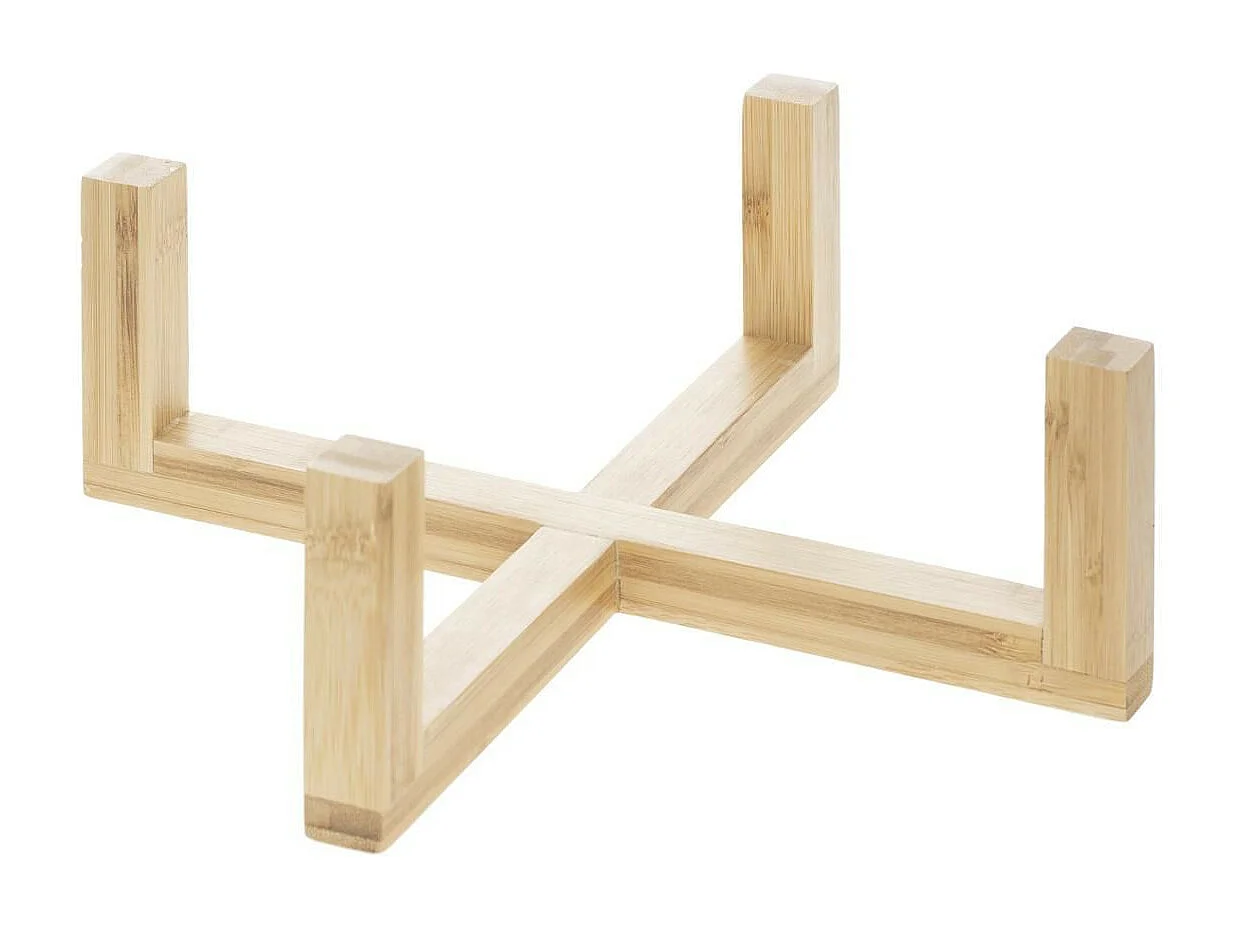 Saladier Bambou & Faïence "Crea" 28cm Blanc