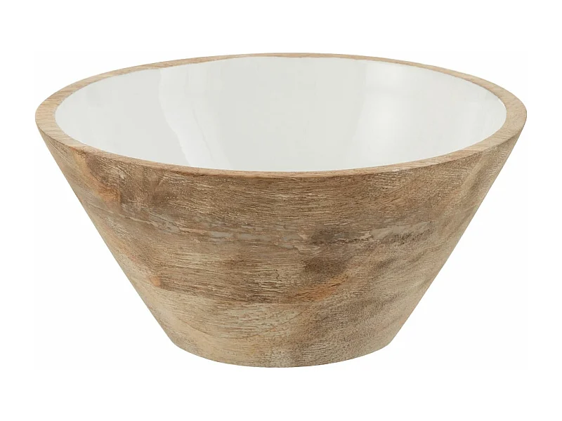 Saladier Déco en Bois "Manguier" 23cm Naturel