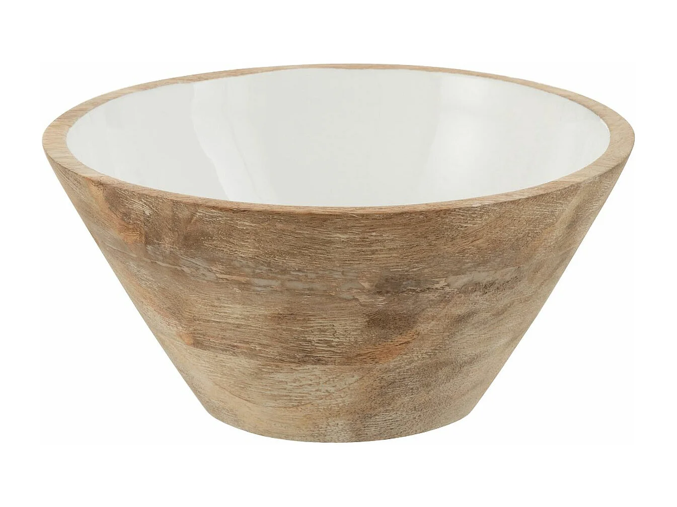 Saladier Déco en Bois "Manguier" 23cm Naturel