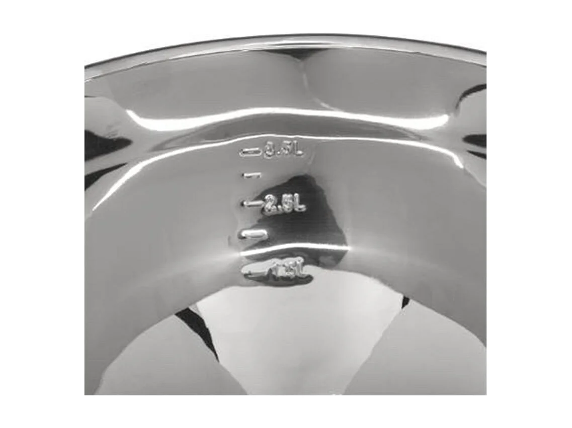 Essoreuse à Salade en Inox "Levier" 3,5L Argent