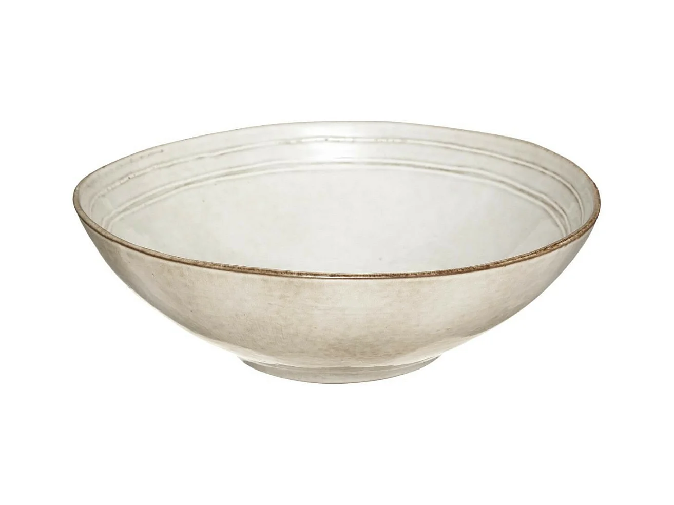 Saladier Design "Flower" 24cm Gris