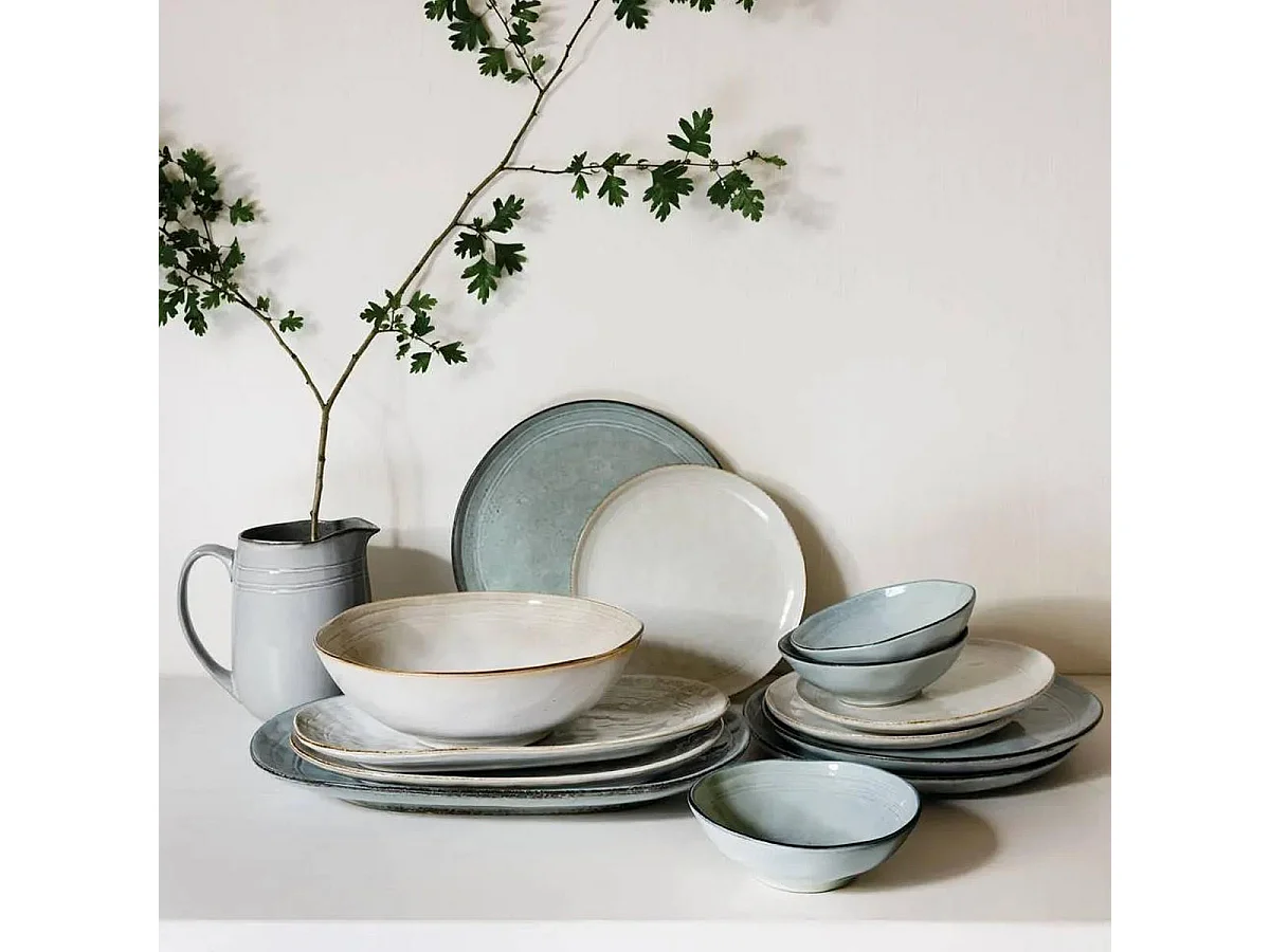 Saladier Design "Flower" 24cm Gris