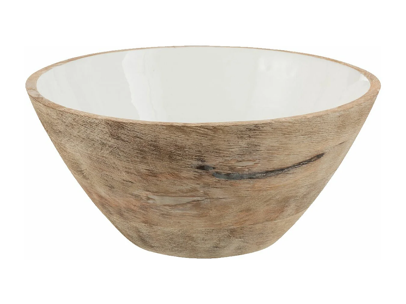 Saladier Déco en Bois "Manguier" 30cm Naturel