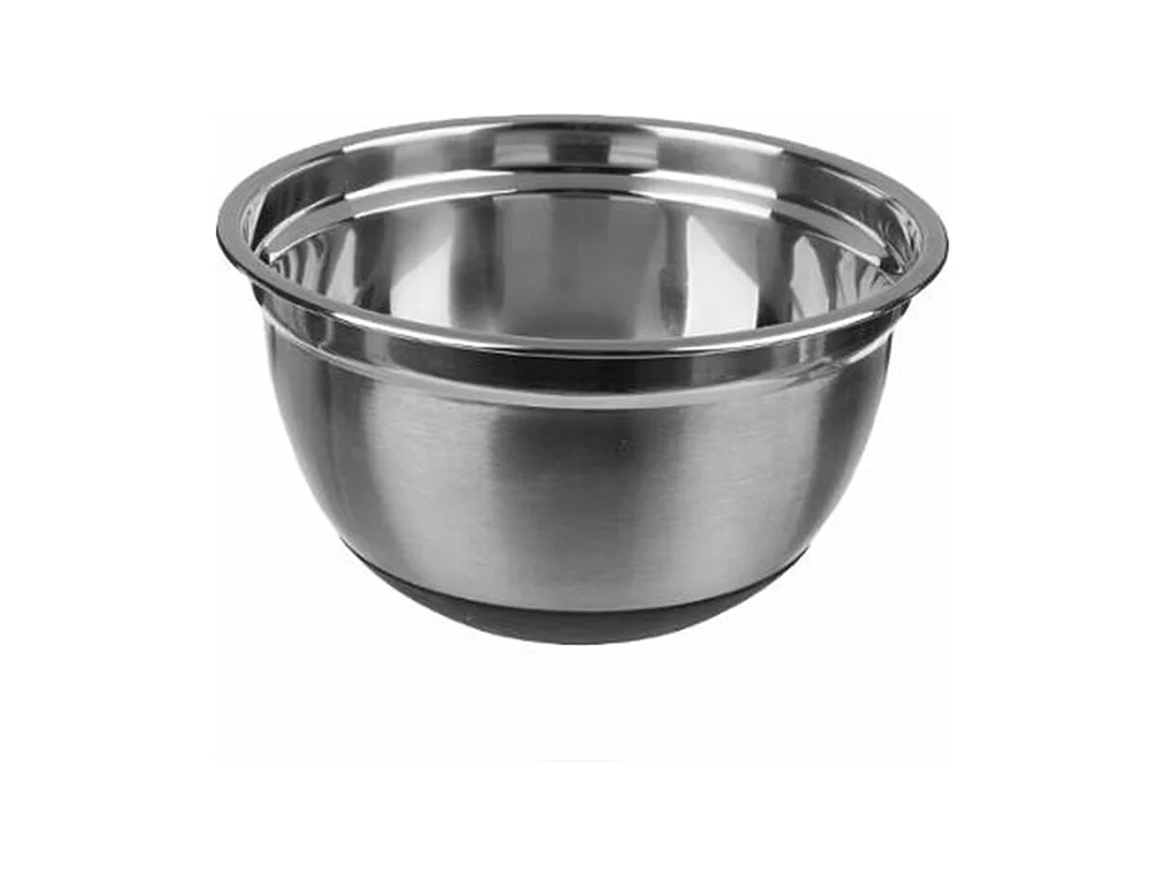 Saladier en Inox "Antidérapant" 17cm Argent