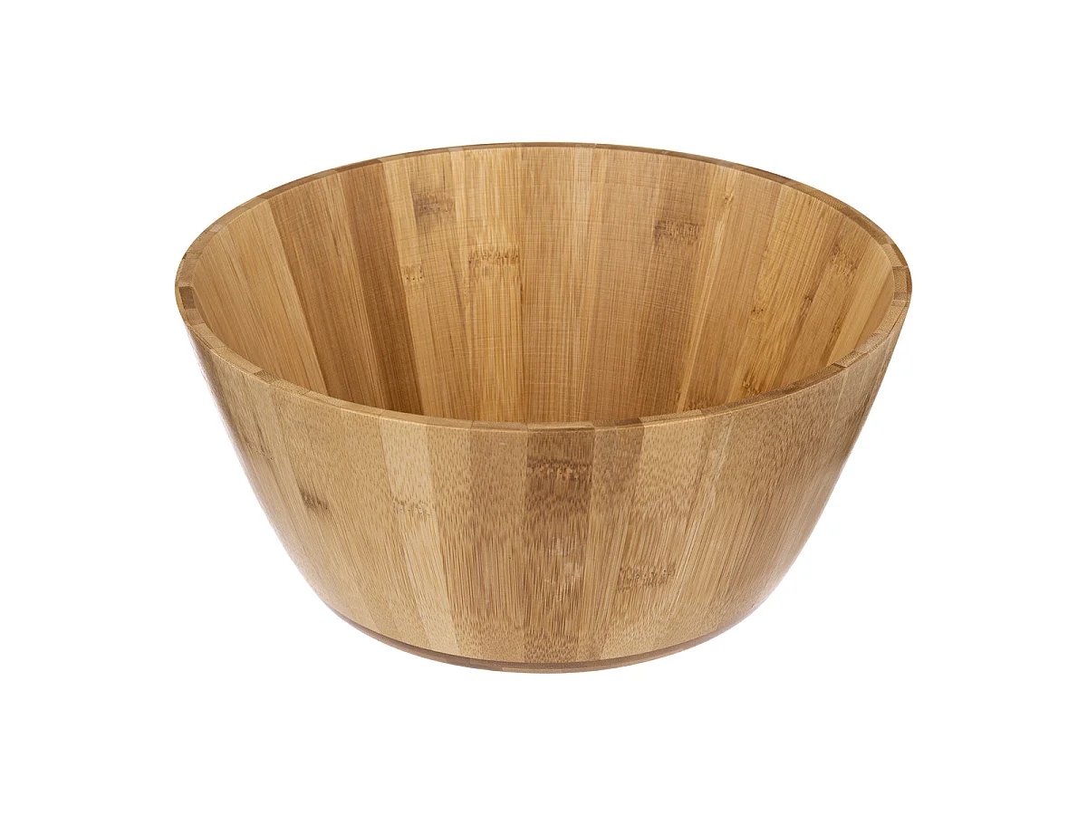 Saladier Rond en Bambou "Dia" 28cm Naturel