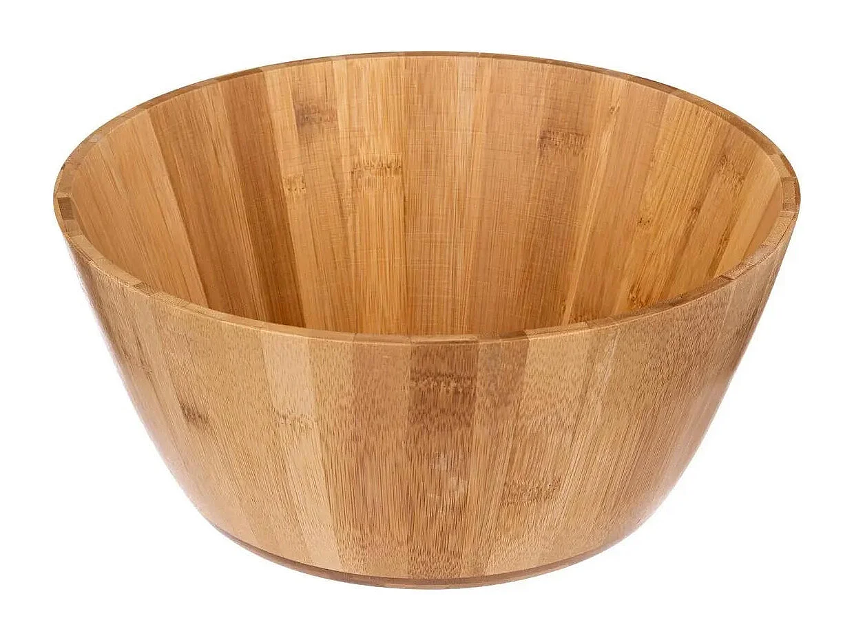 Saladier Rond en Bambou "Dia" 28cm Naturel