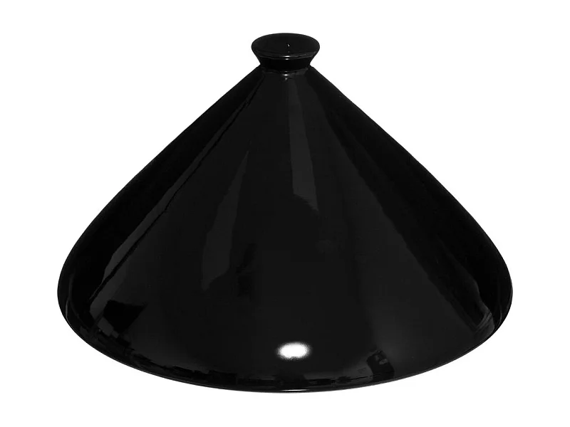 Plat à Tajine "Céramique" 30cm Noir