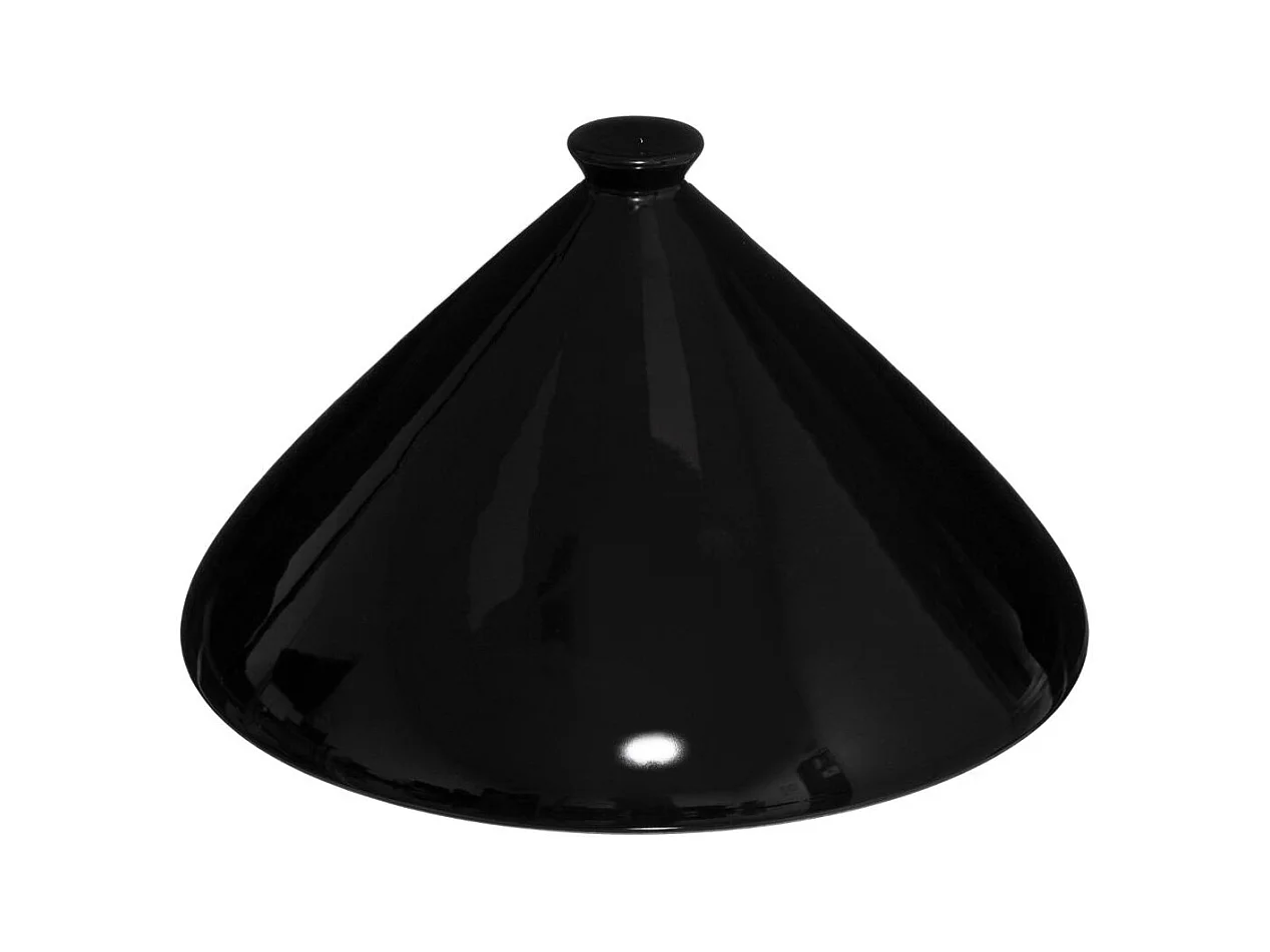 Plat à Tajine "Céramique" 30cm Noir
