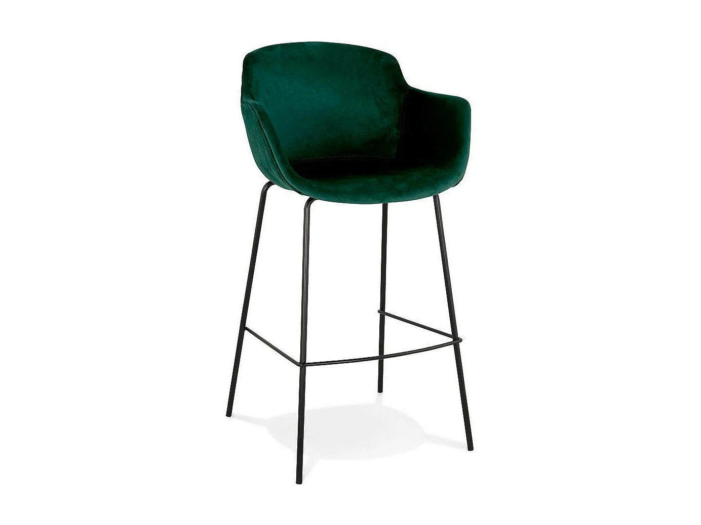 Tabouret de Bar Design "Laziera" 107cm Vert