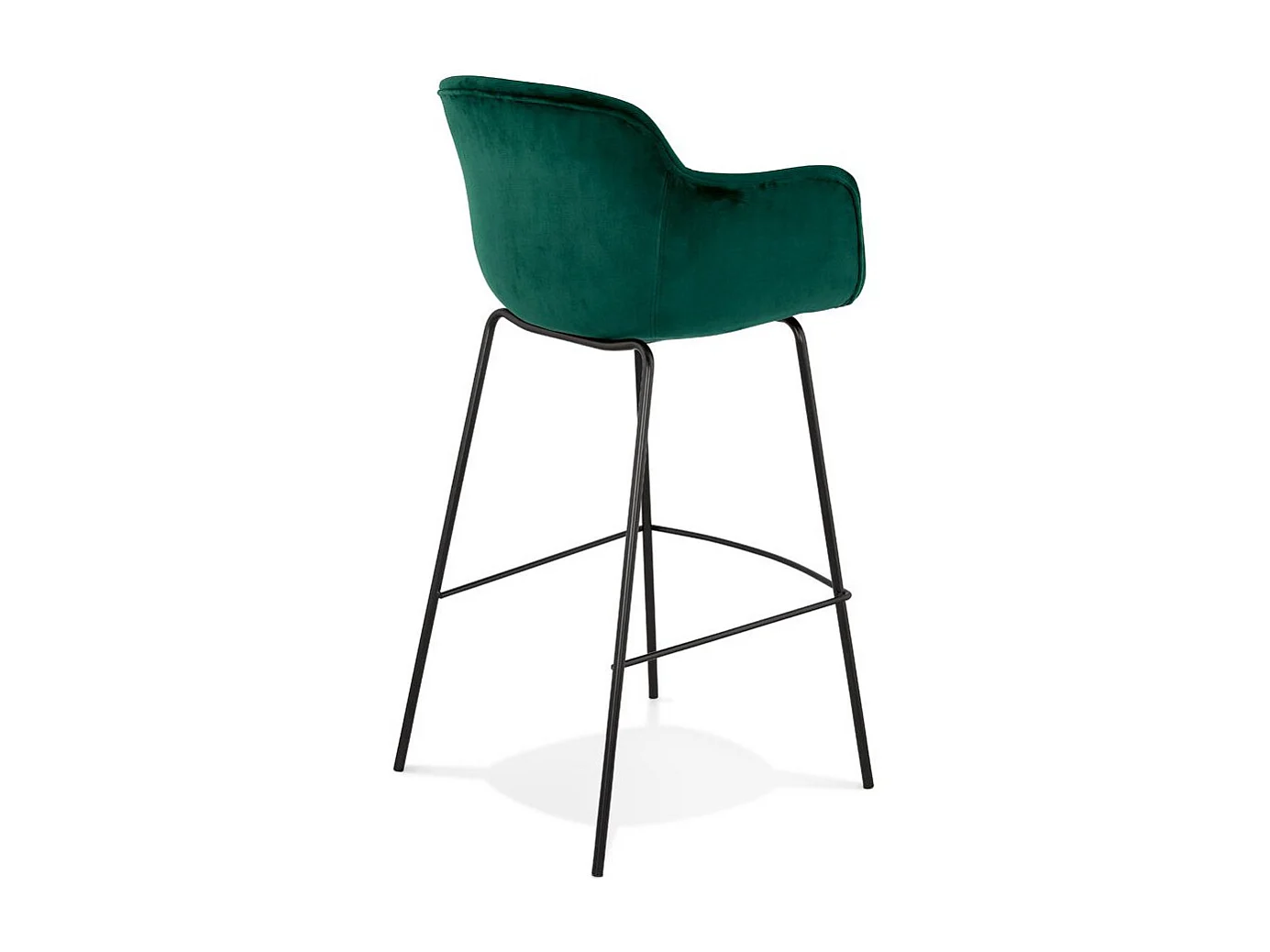 Tabouret de Bar Design "Laziera" 107cm Vert