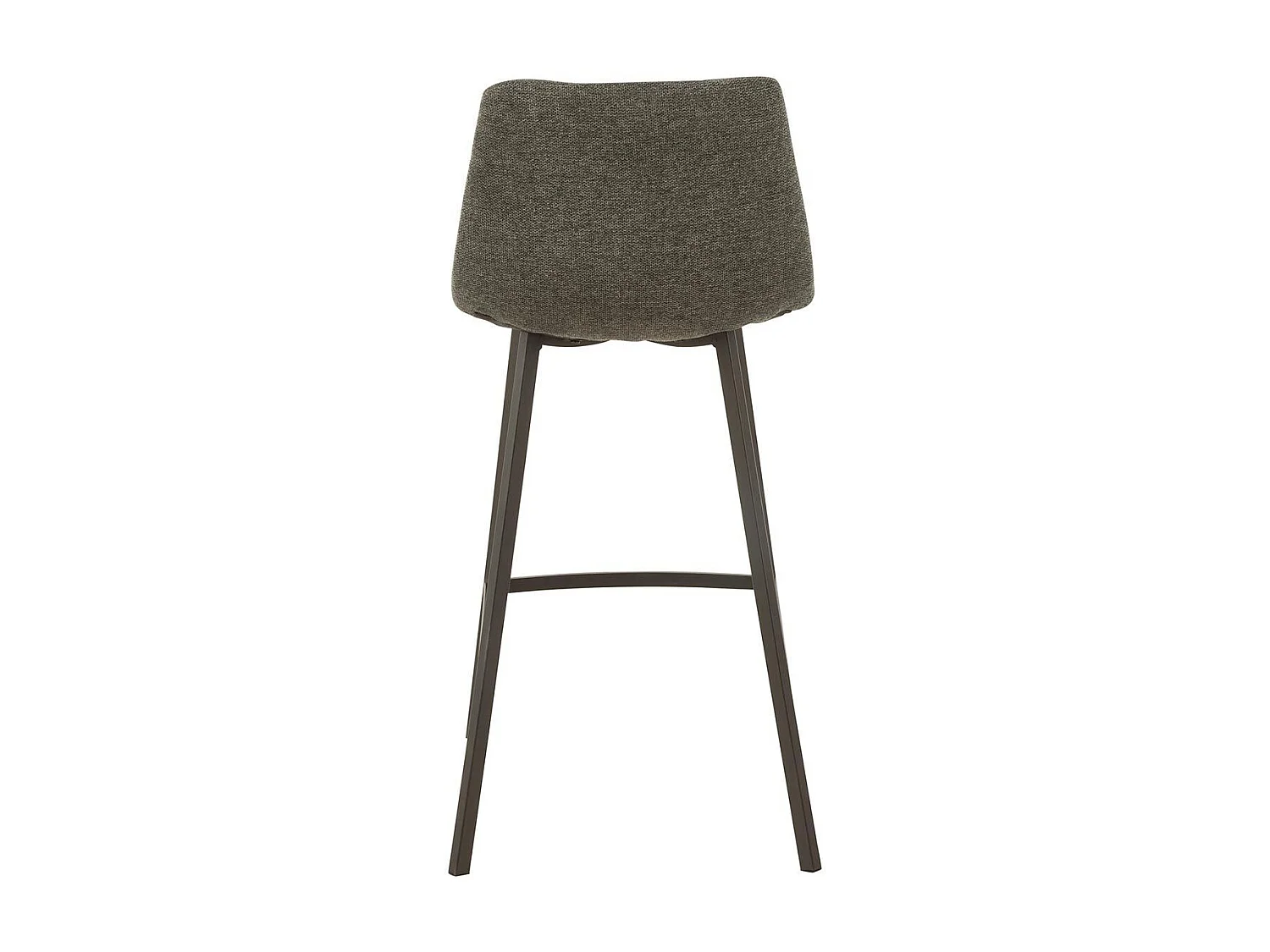 Chaise de Bar Design "Stéphane" 95cm Gris Foncé