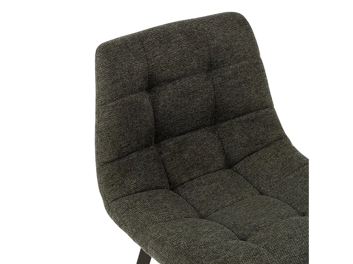 Chaise de Bar Design "Stéphane" 95cm Gris Foncé