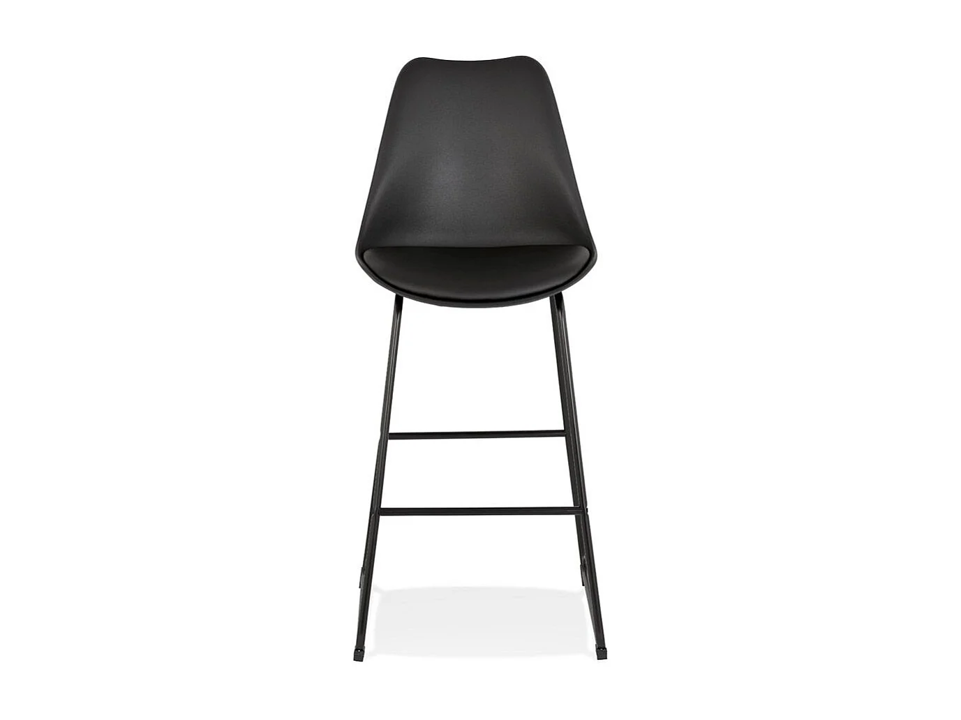Tabouret de Bar Design "Overly" 119cm Noir