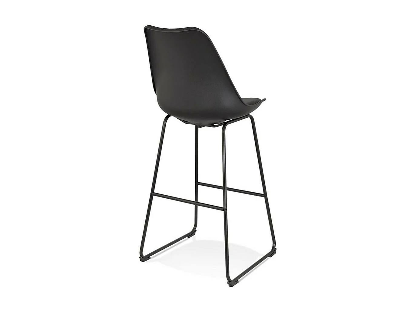Tabouret de Bar Design "Overly" 119cm Noir