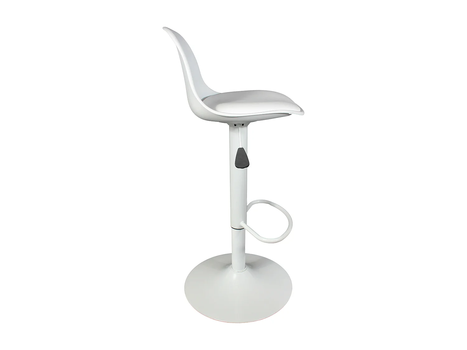 Tabouret De Bar Isak Blanc - Lot De 2 Blanc