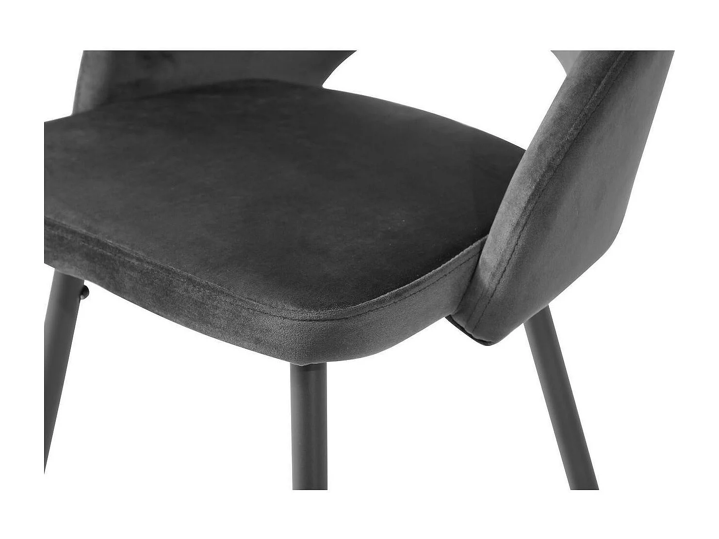 Lot de 2 Tabourets de Bar "Aniak" 98cm Anthracite