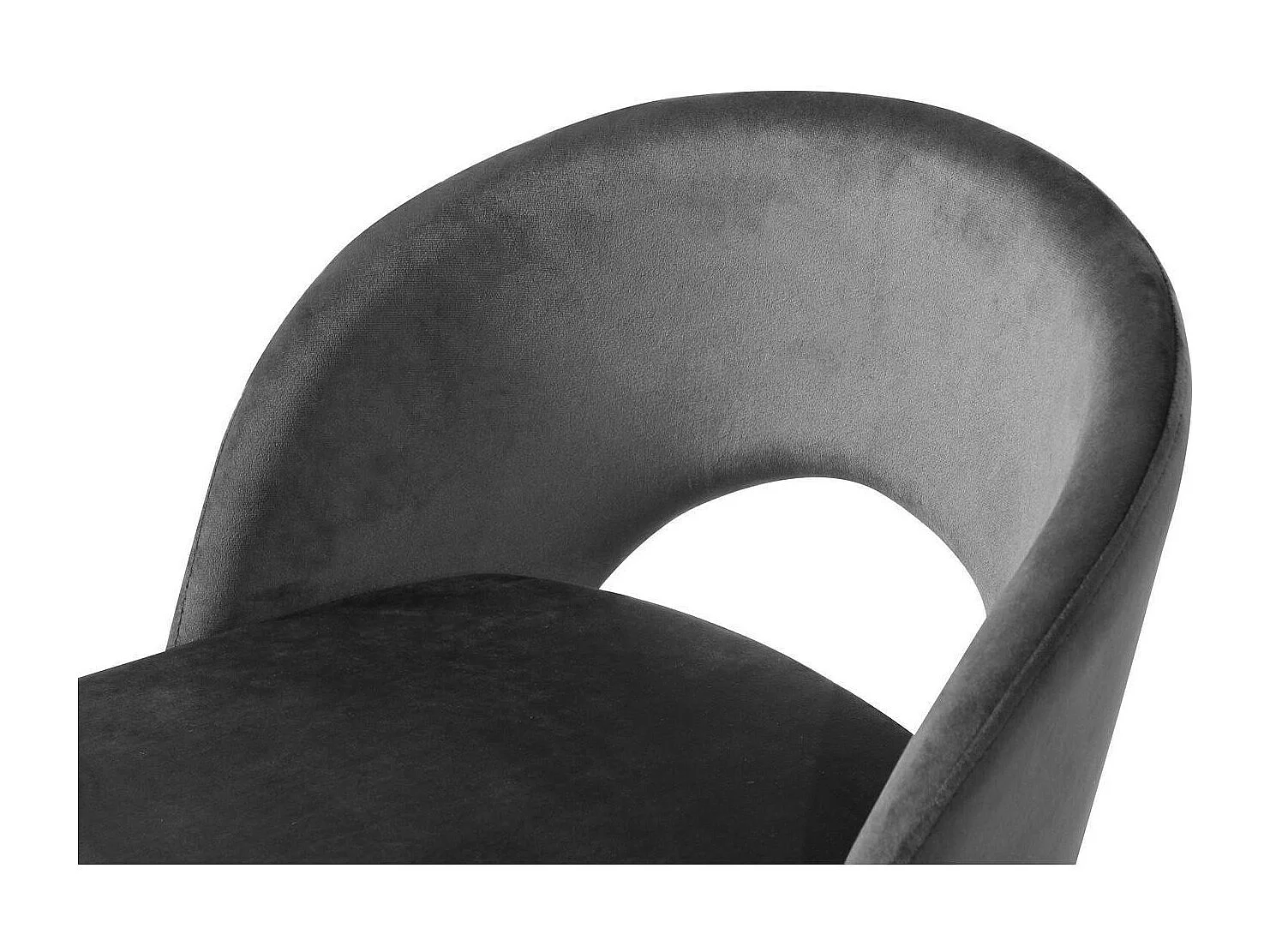 Lot de 2 Tabourets de Bar "Aniak" 98cm Anthracite