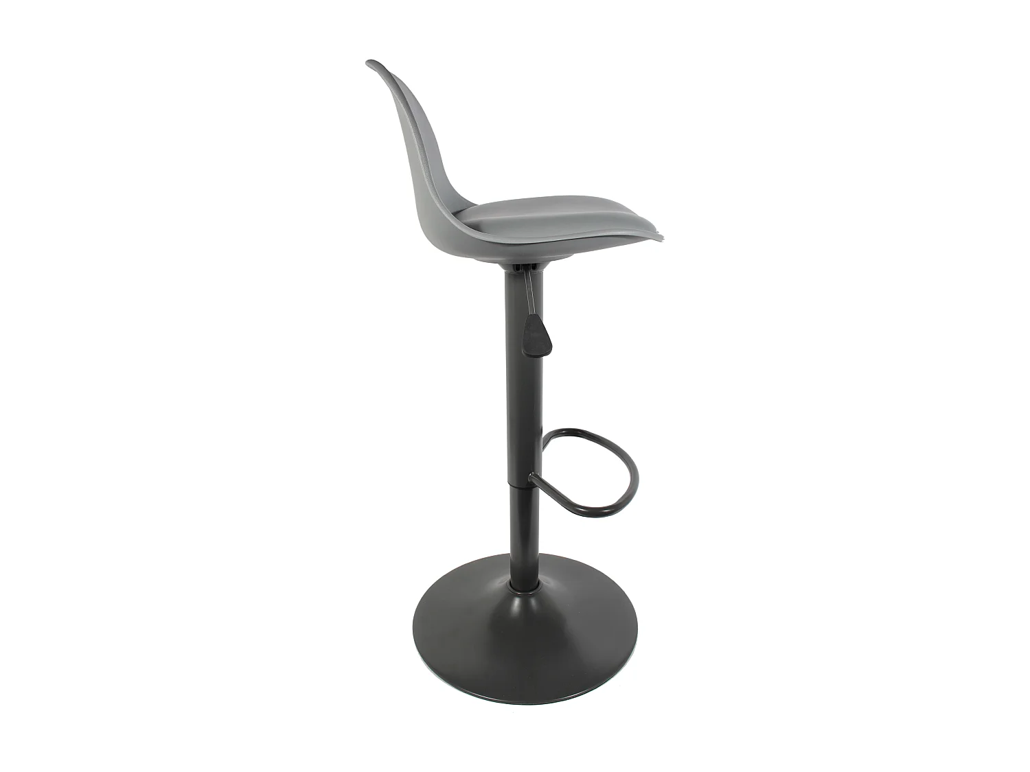 Tabouret De Bar Isak Gris - Lot De 2 Gris