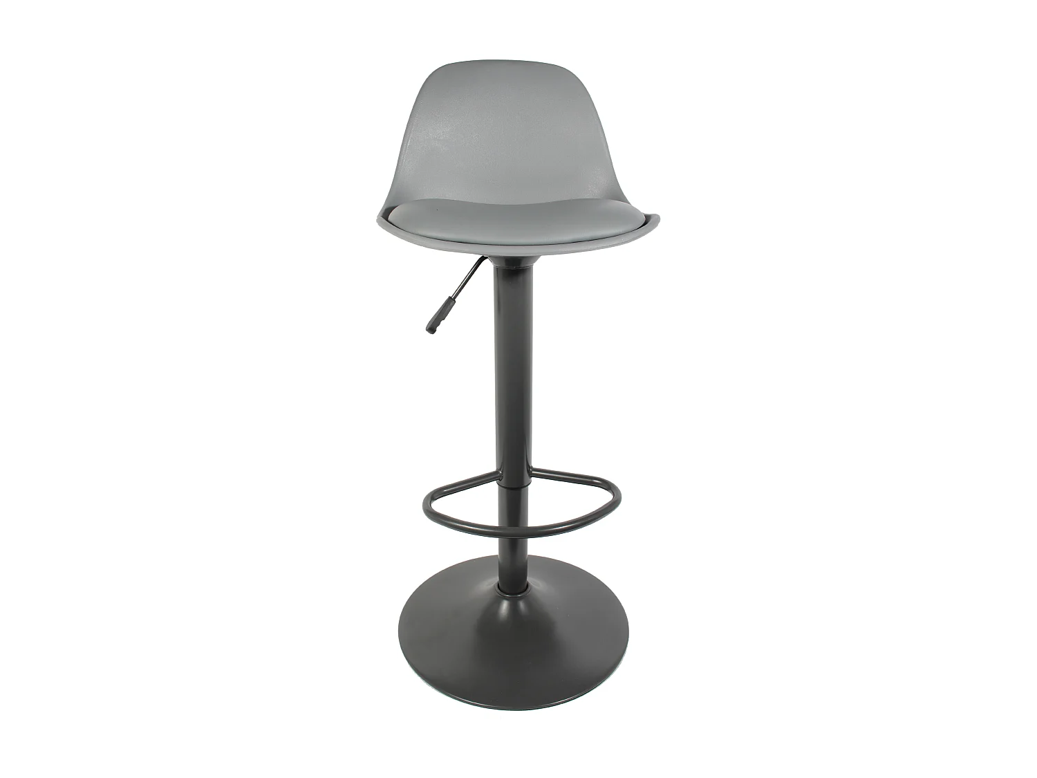 Tabouret De Bar Isak Gris - Lot De 2 Gris