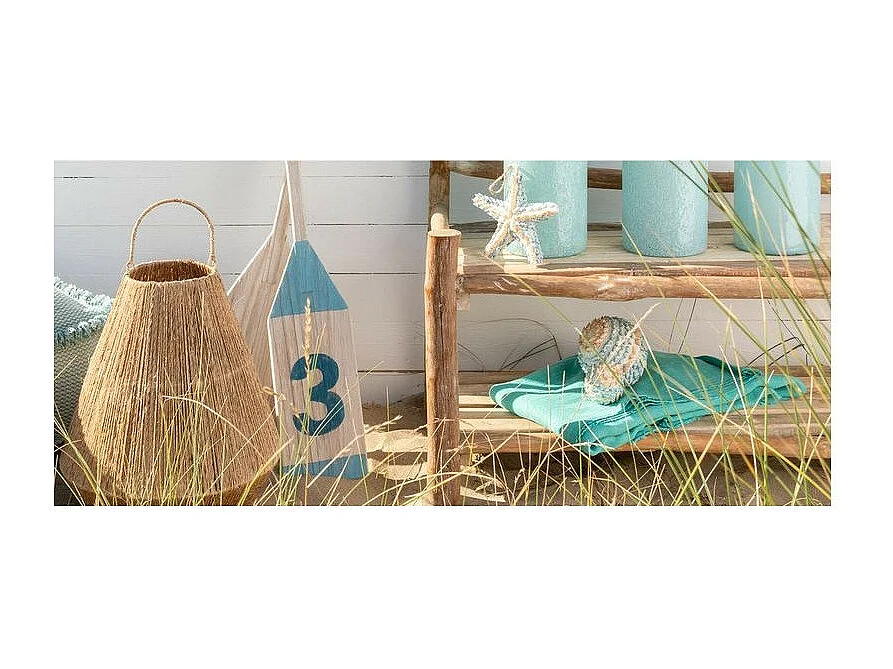 Tabouret de Bar en Bois "Picnic" 80cm Naturel