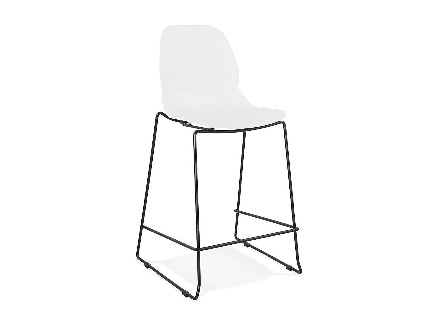 Tabouret de Bar "Garen" 101cm Blanc