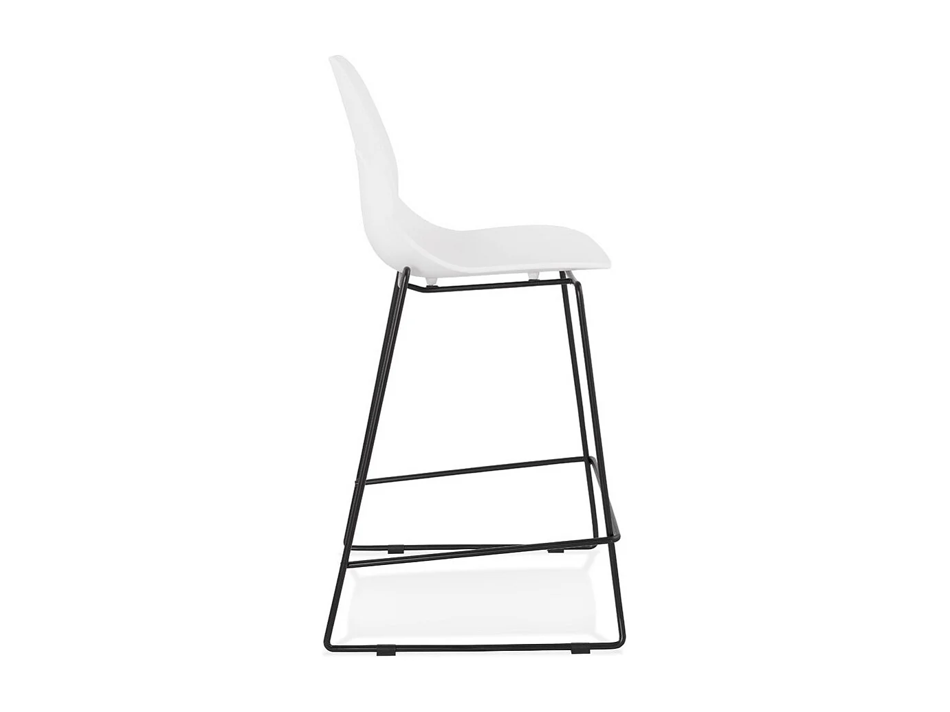 Tabouret de Bar "Garen" 101cm Blanc