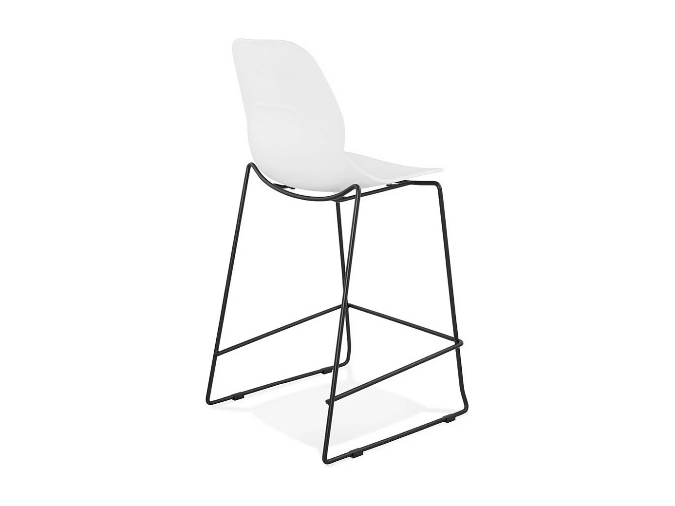 Tabouret de Bar "Garen" 101cm Blanc