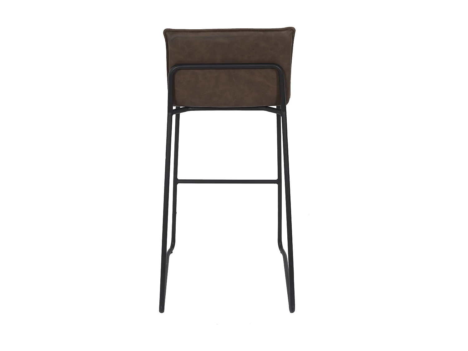 Chaise De Bar Warren Marron - Lot De 2