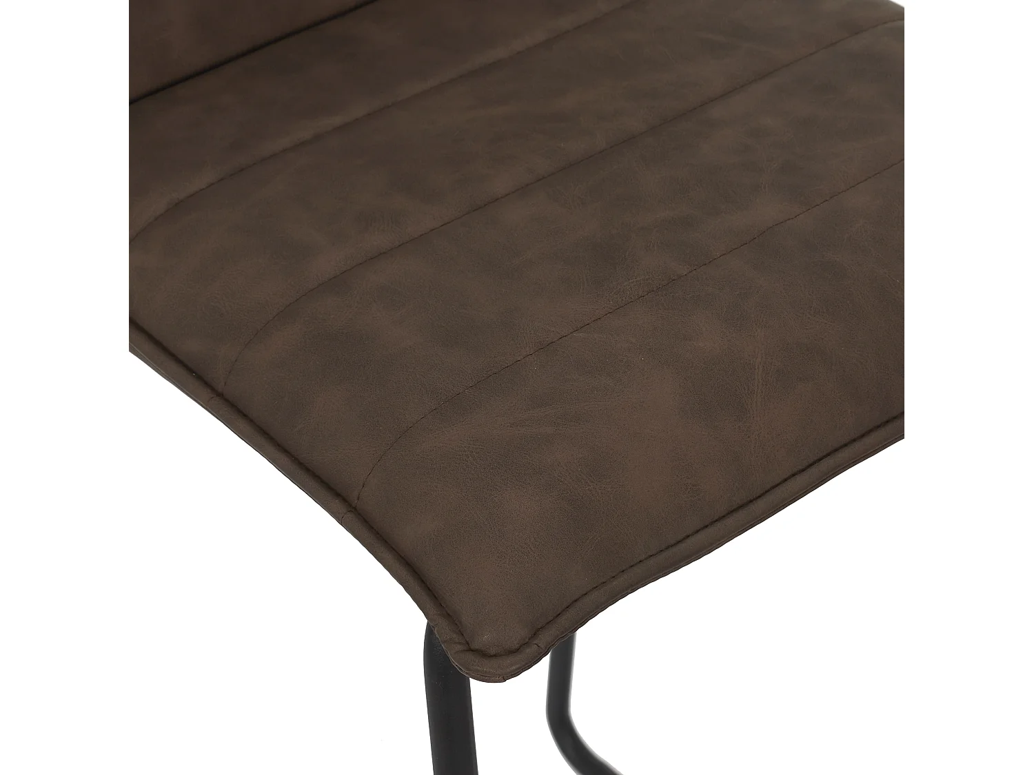 Chaise De Bar Warren Marron - Lot De 2