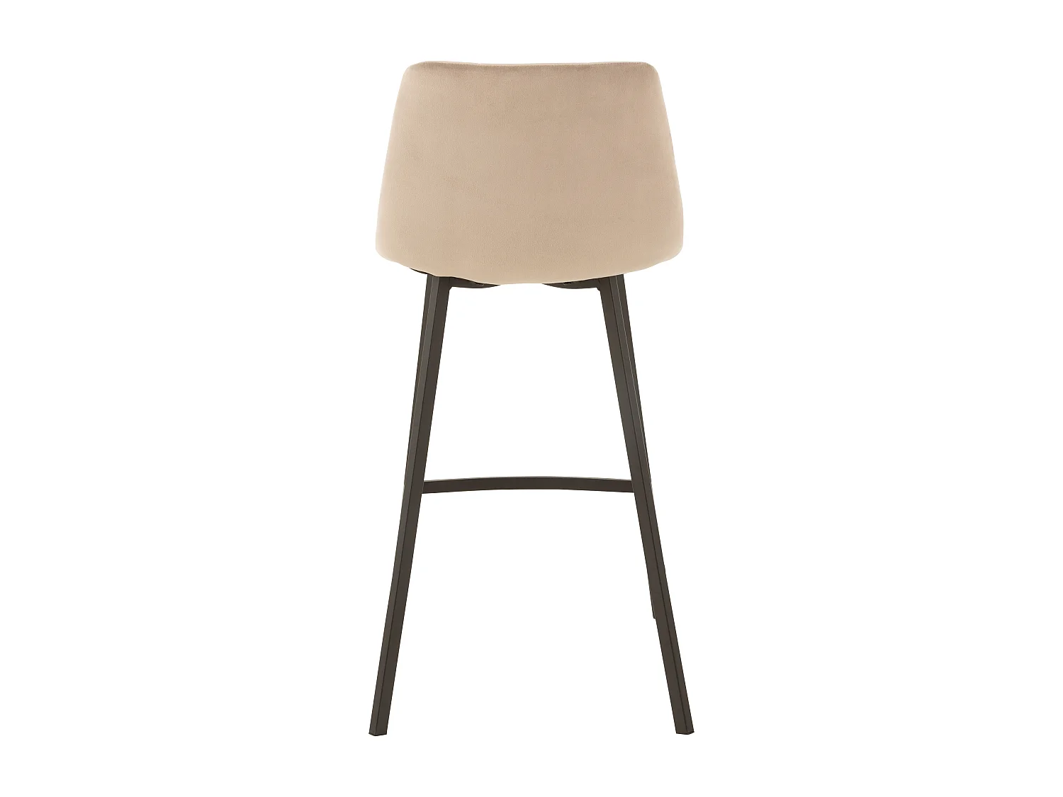 Chaise de Bar Design "Olivier" 95cm Beige