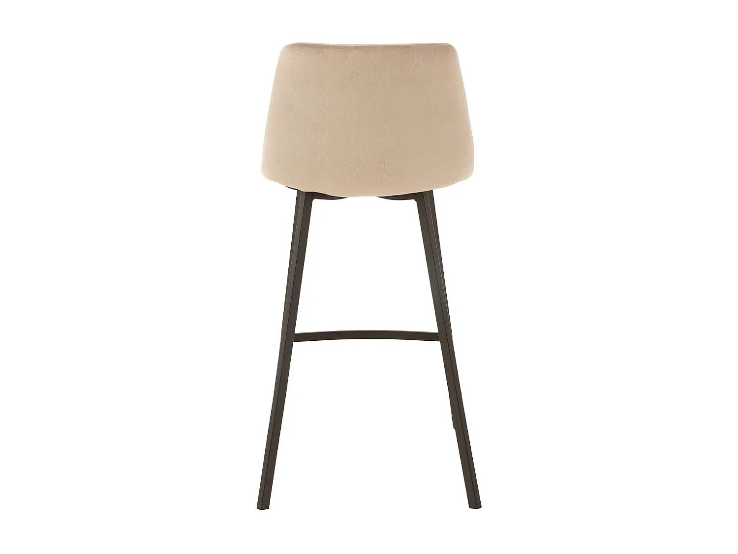 Chaise de Bar Design "Olivier" 95cm Beige