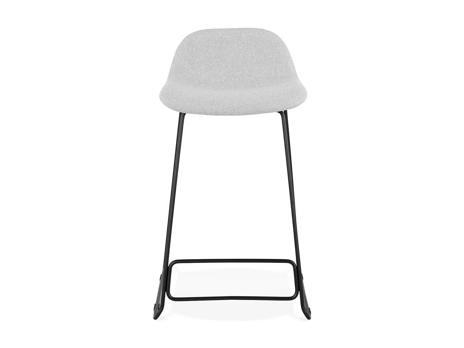 Tabouret de Bar Design "Sochi" 85cm Gris & Noir