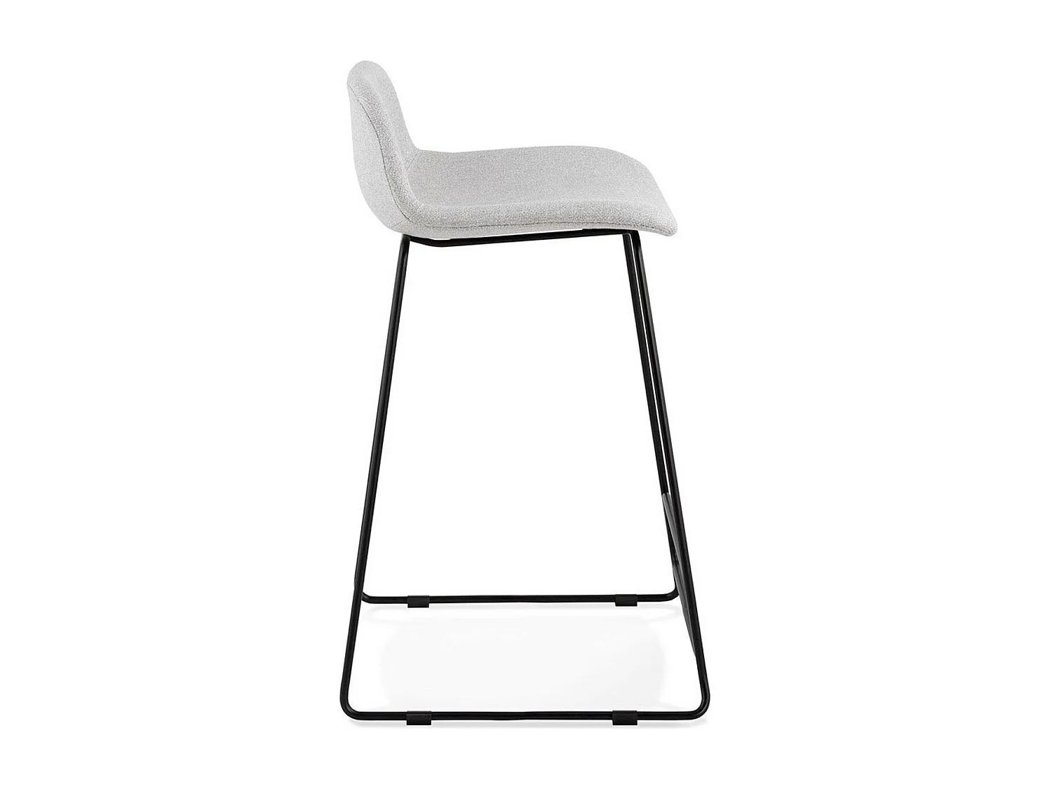 Tabouret de Bar Design "Sochi" 85cm Gris & Noir