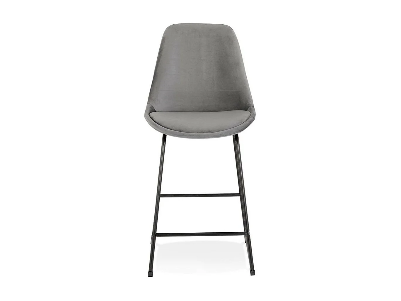 Tabouret de Bar Design "Mayaso" 109cm Gris