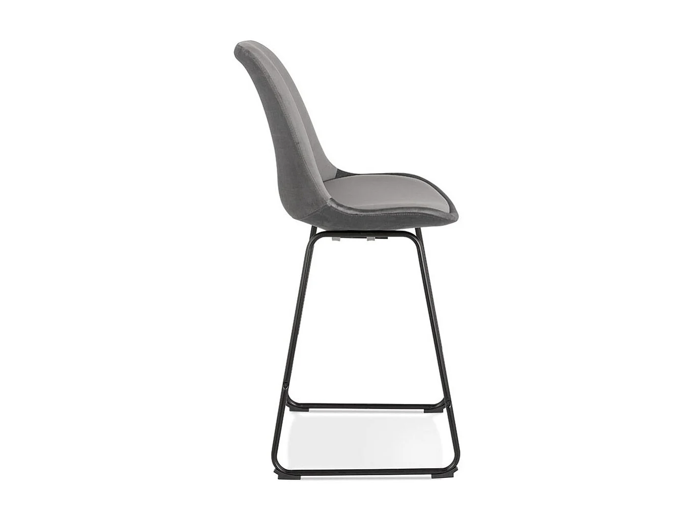 Tabouret de Bar Design "Mayaso" 109cm Gris
