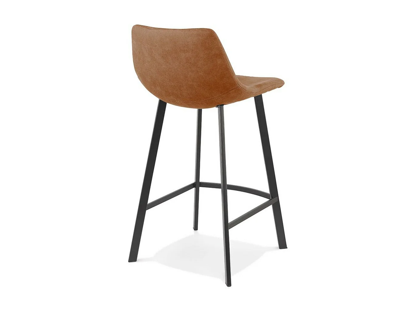 Tabouret de Bar Design "Souvana" 90cm Marron