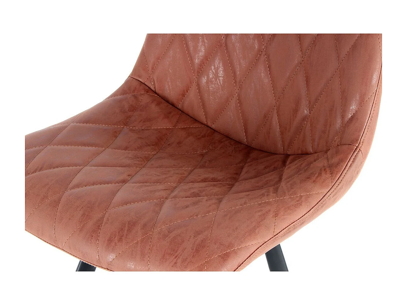 Lot de 2 Tabourets de Bar "Frances" 107cm Marron