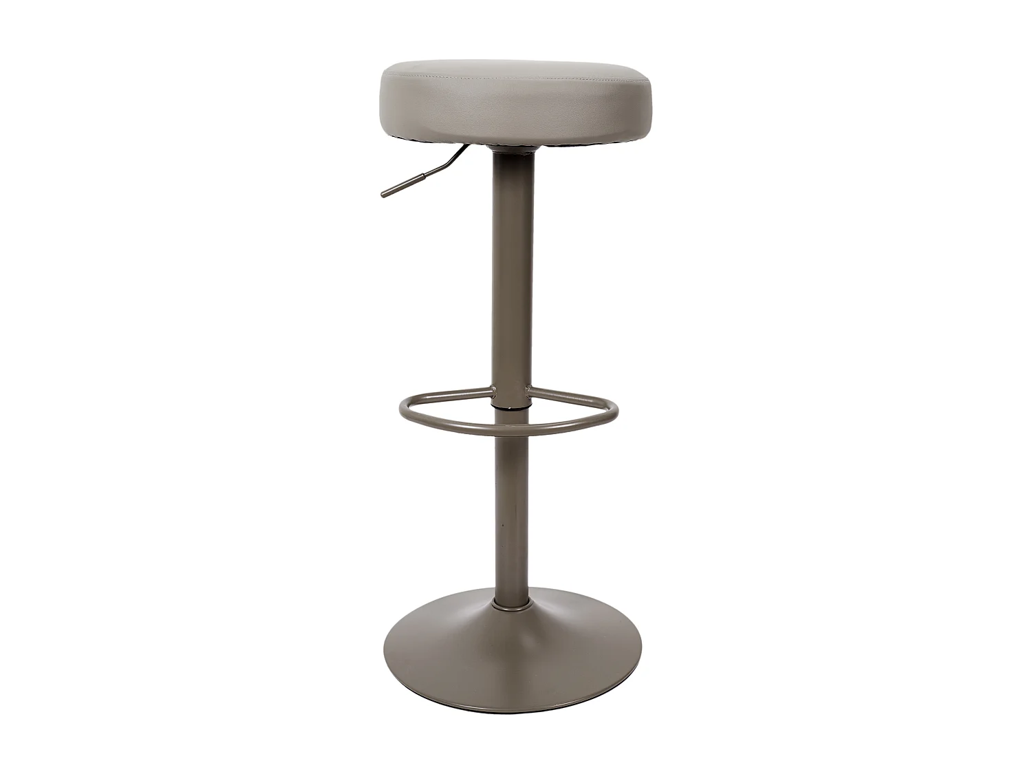 Tabouret De Bar Reglable Mumford Gris - Lot De 2 Gris
