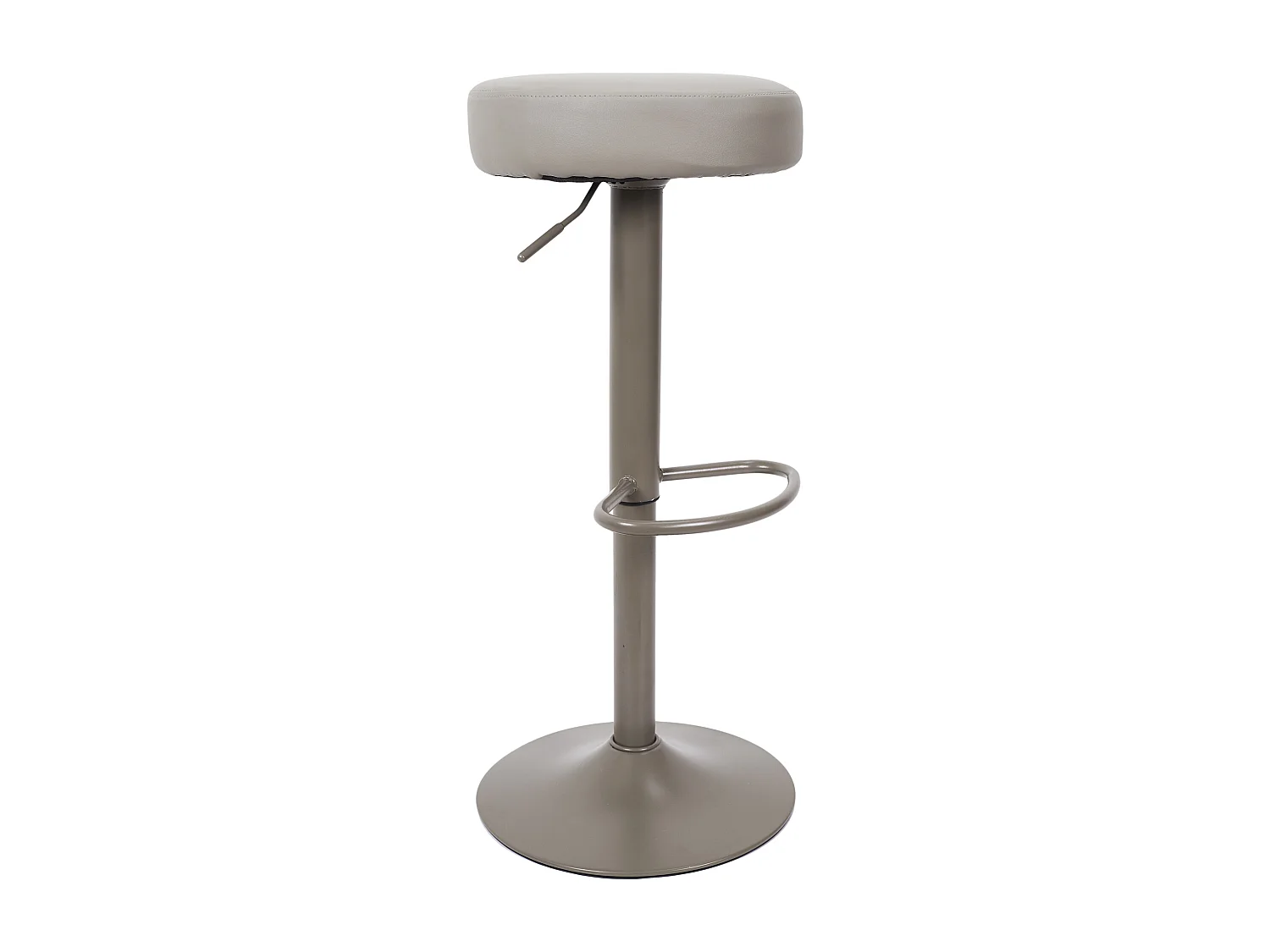 Tabouret De Bar Reglable Mumford Gris - Lot De 2 Gris