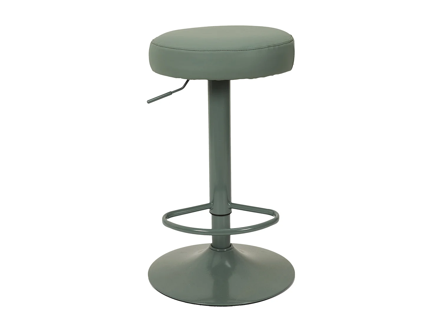 Tabouret De Bar Reglable Mumford Vert - Lot De 2 Vert