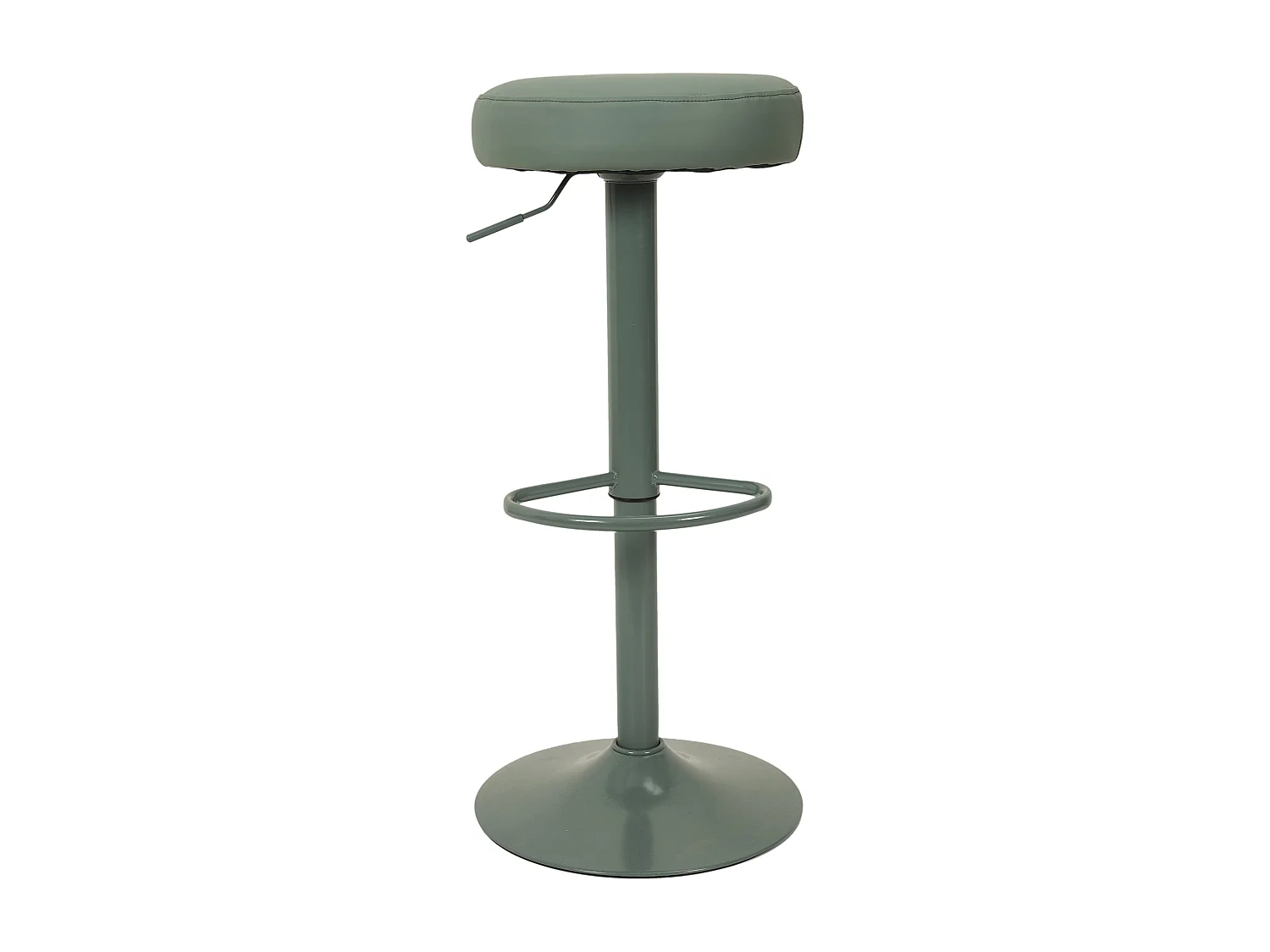 Tabouret De Bar Reglable Mumford Vert - Lot De 2 Vert