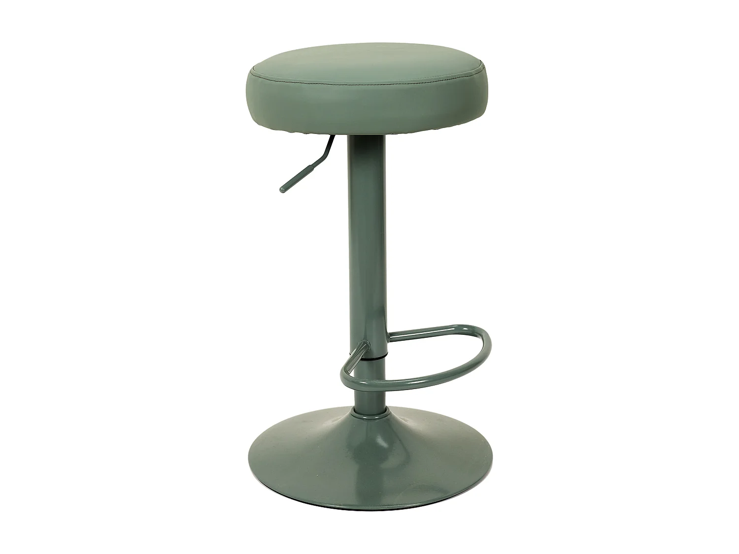 Tabouret De Bar Reglable Mumford Vert - Lot De 2 Vert