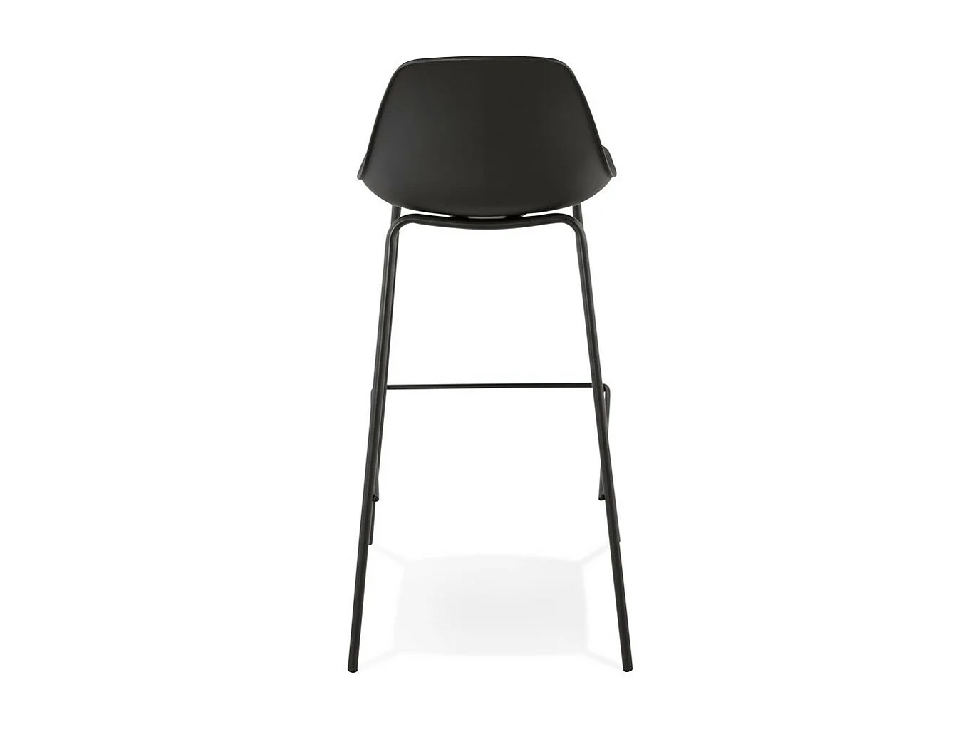 Tabouret de Bar Industriel "Sidon" 96cm Noir