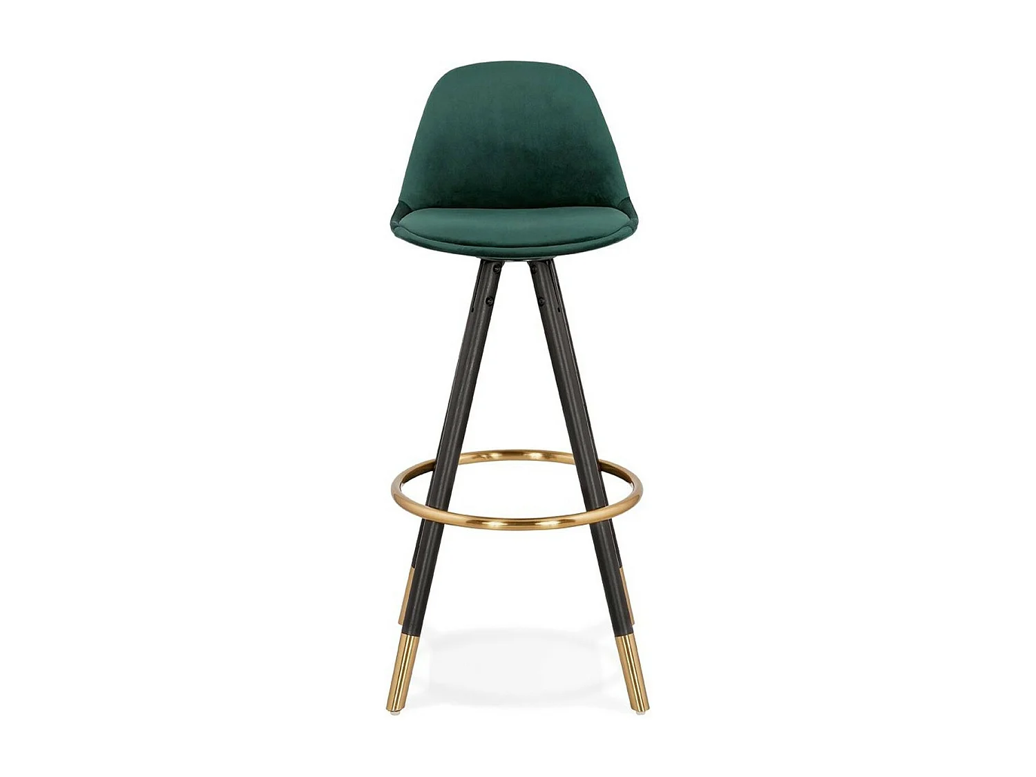 Tabouret de Bar "Krill" 97cm Vert & Noir