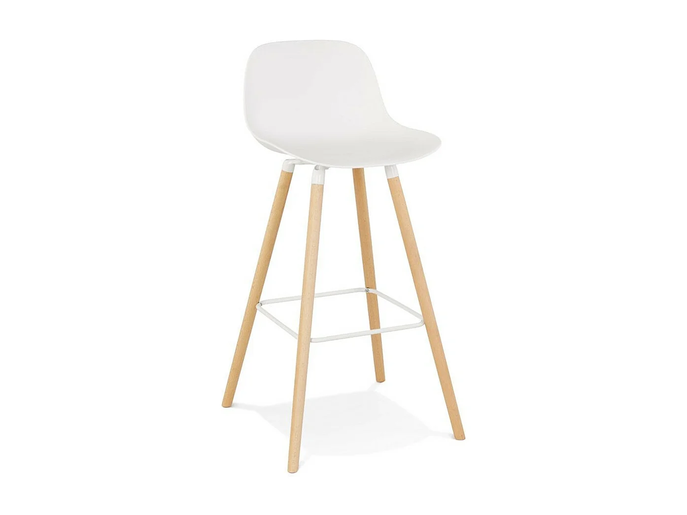 Tabouret de Bar Design "Grano" 99cm Blanc