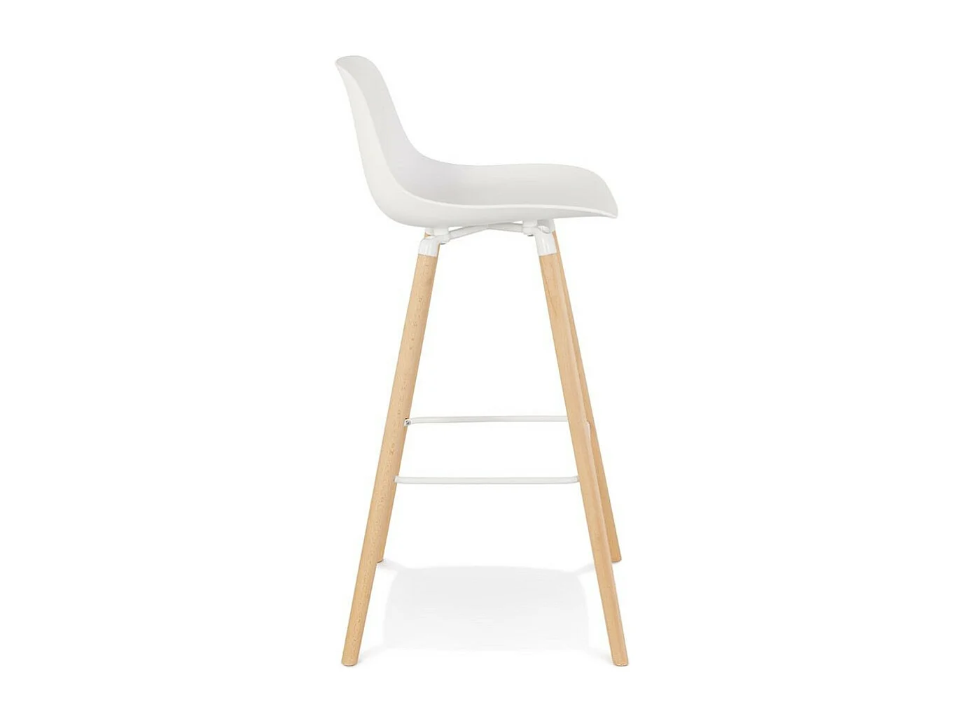 Tabouret de Bar Design "Grano" 99cm Blanc