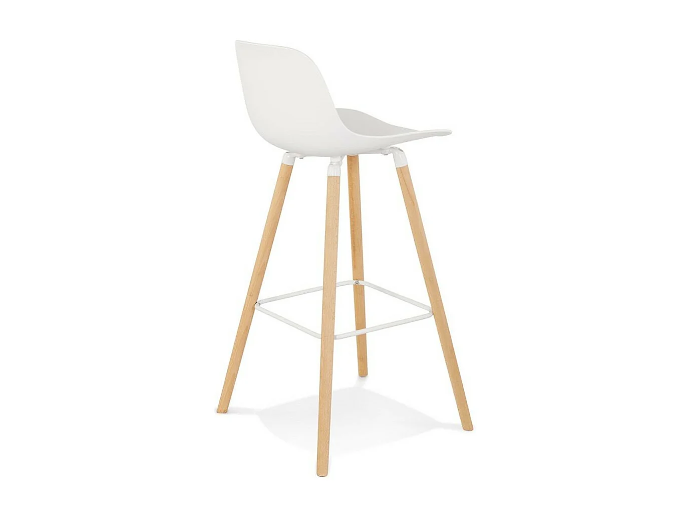 Tabouret de Bar Design "Grano" 99cm Blanc