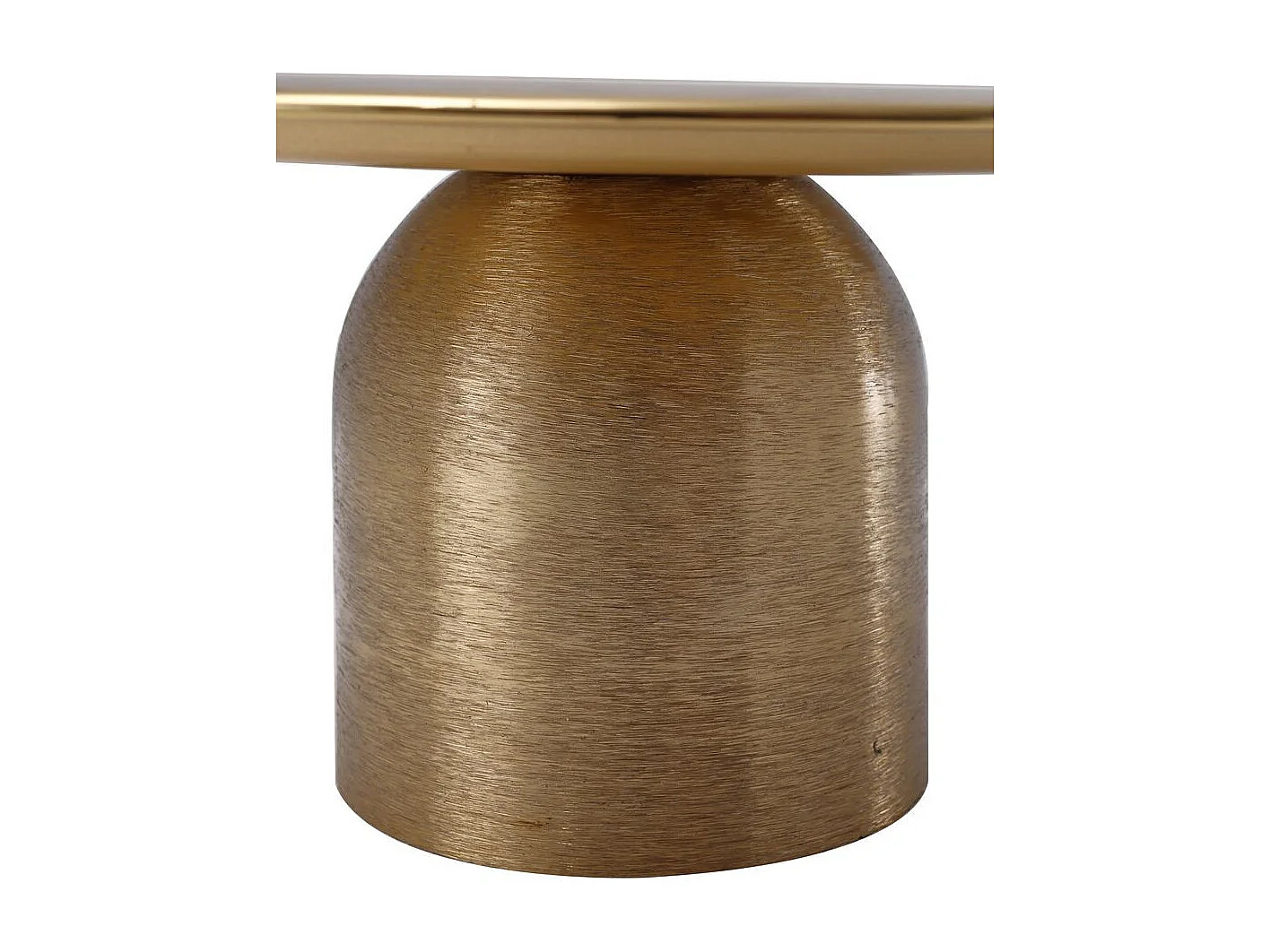 Plat de Présentation Design "Leca" 29cm Or & Rose