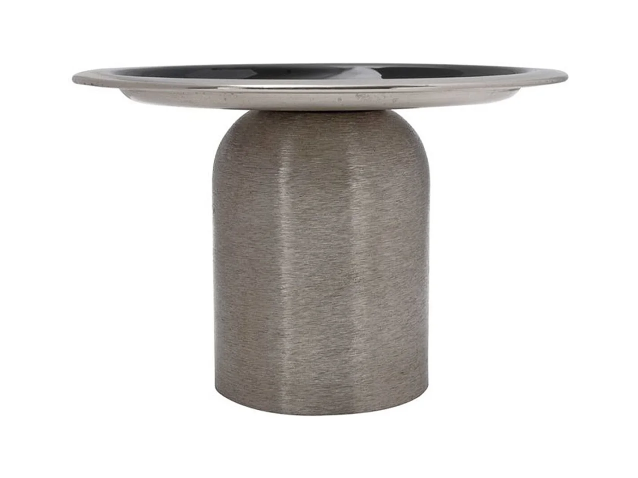 Plat de Présentation Design "Leca" 20cm Argent & Vert